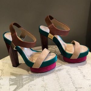 Diane von furstenburg 9 platform heel
